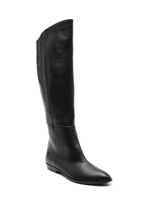 Black calf leather Ginny Smirne boots ROBERTO FESTA | GINNYSMIRNENERO